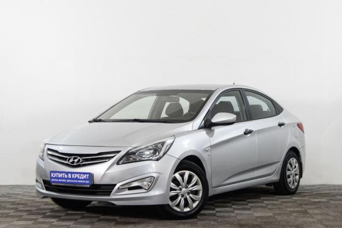 Hyundai Solaris I Рестайлинг с пробегом 2015 года, цена 949 000 рублей, 130102 км, седан, Автокод Объявления