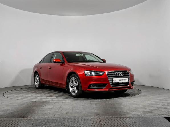 Audi A4 IV (B8) Рестайлинг с пробегом 2013 года, цена 1 365 000 рублей, 143198 км, седан, Автокод Объявления