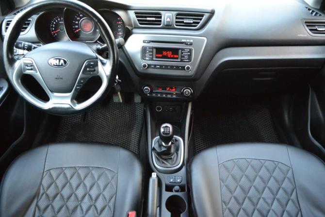 Kia Rio III Рестайлинг с пробегом 2016 года, цена 1 040 000 рублей, 183251 км, седан, Автокод Объявления
