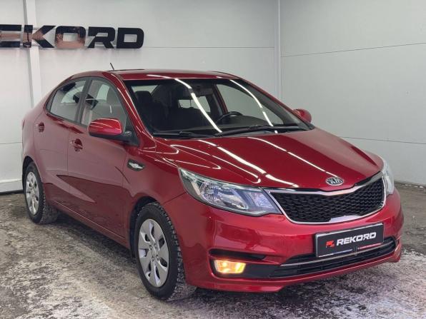 Kia Rio III Рестайлинг с пробегом 2017 года, цена 1 170 000 рублей, 89368 км, седан, Автокод Объявления
