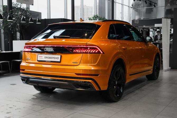 Audi Q8 I (4M) с пробегом 2019 года, цена 7 700 000 рублей, 62528 км, внедорожник, Автокод Объявления