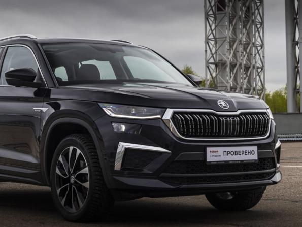 Skoda Kodiaq I Рестайлинг с пробегом 2023 года, цена 3 849 000 рублей, 58500 км, внедорожник, Автокод Объявления