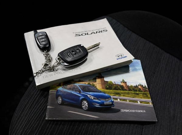 Hyundai Solaris I Рестайлинг с пробегом 2016 года, цена 1 079 500 рублей, 132400 км, седан, Автокод Объявления
