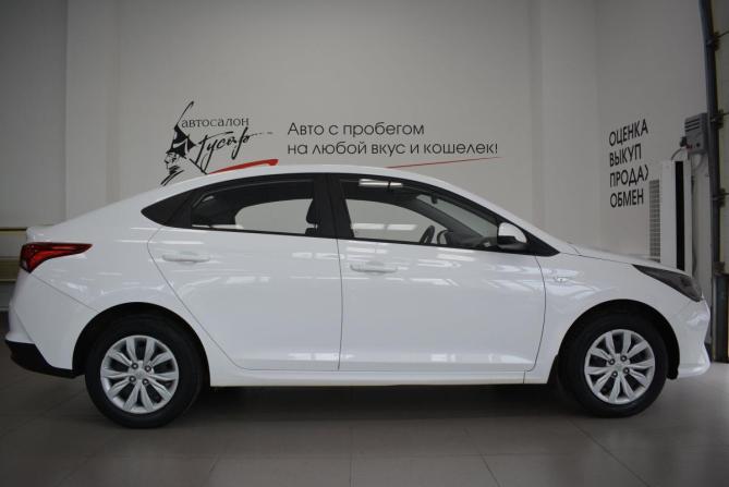 Hyundai Solaris II Рестайлинг с пробегом 2021 года, цена 1 589 000 рублей, 92000 км, седан, Автокод Объявления