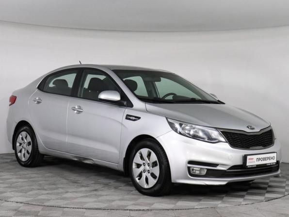 Kia Rio III Рестайлинг с пробегом 2016 года, цена 1 097 000 рублей, 111408 км, седан, Автокод Объявления