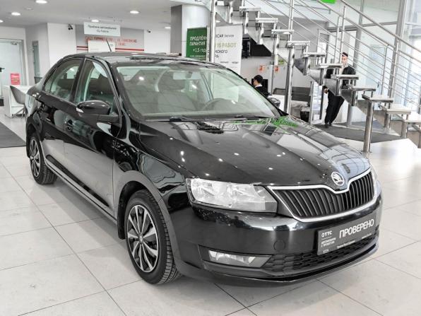 Skoda Rapid I Рестайлинг с пробегом 2018 года, цена 1 350 000 рублей, 128500 км, лифтбек, Автокод Объявления