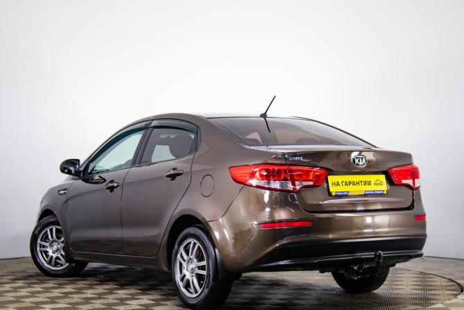 Kia Rio III Рестайлинг с пробегом 2016 года, цена 1 129 000 рублей, 190000 км, седан, Автокод Объявления
