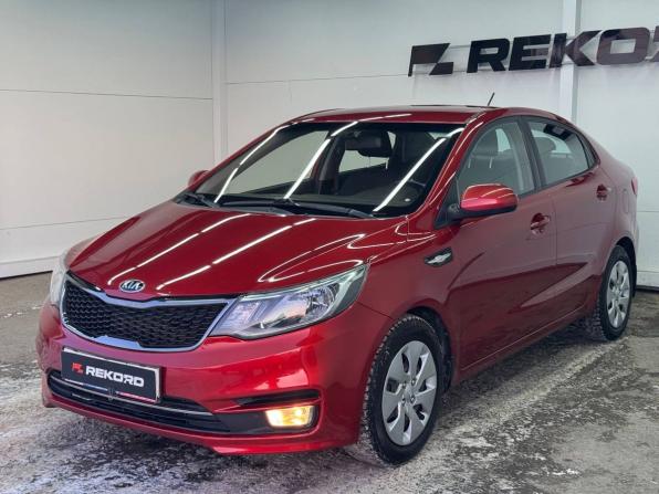 Kia Rio III Рестайлинг с пробегом 2017 года, цена 1 170 000 рублей, 89368 км, седан, Автокод Объявления