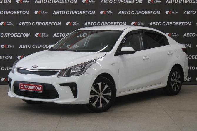 Kia Rio IV с пробегом 2018 года, цена 1 233 000 рублей, 180000 км, седан, Автокод Объявления