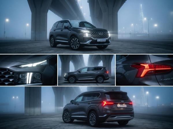 Hyundai Santa Fe IV Рестайлинг с пробегом 2021 года, цена 3 468 890 рублей, 69060 км, внедорожник, Автокод Объявления