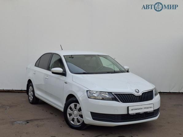 Skoda Rapid I Рестайлинг с пробегом 2019 года, цена 1 190 000 рублей, 57000 км, лифтбек, Автокод Объявления