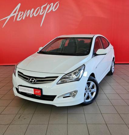 Hyundai Solaris I Рестайлинг с пробегом 2014 года, цена 1 025 000 рублей, 124144 км, седан, Автокод Объявления
