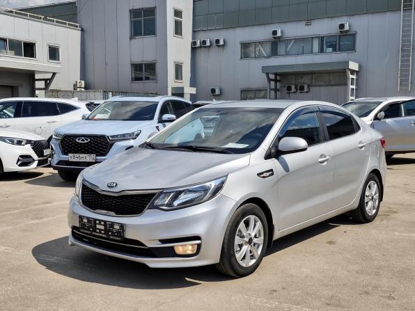 Kia Rio III Рестайлинг с пробегом 2016 года, цена 879 000 рублей, 257433 км, седан, Автокод Объявления