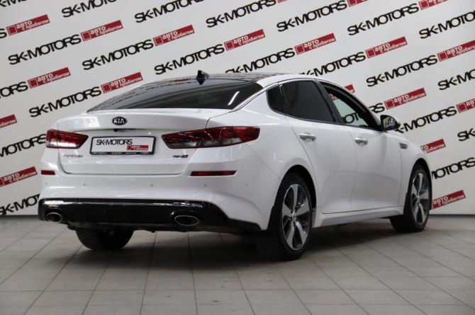 Kia Optima IV Рестайлинг с пробегом 2019 года, цена 2 295 950 рублей, 77506 км, седан, Автокод Объявления