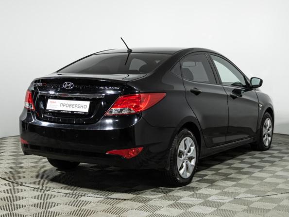 Hyundai Solaris I Рестайлинг с пробегом 2015 года, цена 1 049 585 рублей, 100700 км, седан, Автокод Объявления