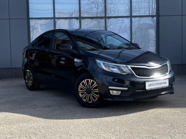 Kia Rio III Рестайлинг с пробегом 2015 года, цена 1 089 000 рублей, 75748 км, седан, Автокод Объявления
