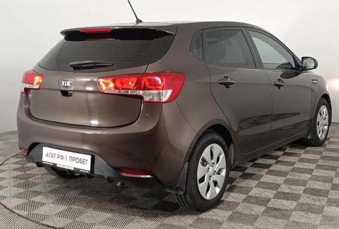 Kia Rio III Рестайлинг с пробегом 2016 года, цена 1 240 000 рублей, 106865 км, хэтчбек, Автокод Объявления