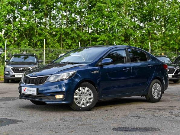 Kia Rio III Рестайлинг с пробегом 2016 года, цена 975 000 рублей, 151418 км, седан, Автокод Объявления