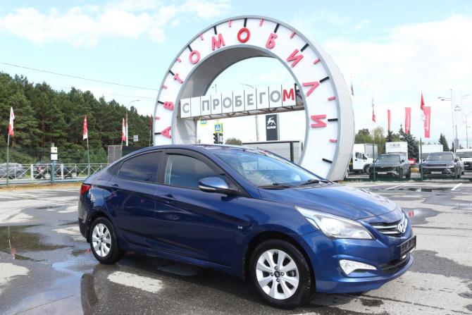 Hyundai Solaris I Рестайлинг с пробегом 2016 года, цена 1 149 995 рублей, 117243 км, седан, Автокод Объявления