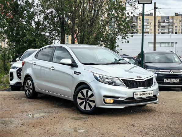 Kia Rio III Рестайлинг с пробегом 2015 года, цена 989 000 рублей, 114000 км, седан, Автокод Объявления