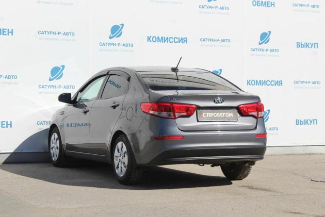 Kia Rio III Рестайлинг с пробегом 2017 года, цена 1 100 000 рублей, 119000 км, седан, Автокод Объявления