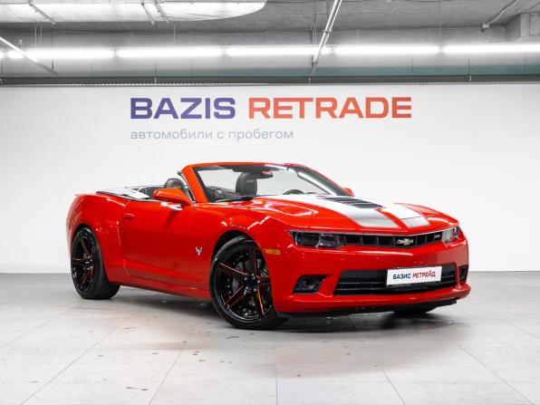 Chevrolet Camaro V Рестайлинг с пробегом 2015 года, цена 5 350 000 рублей, 65656 км, кабриолет, Автокод Объявления