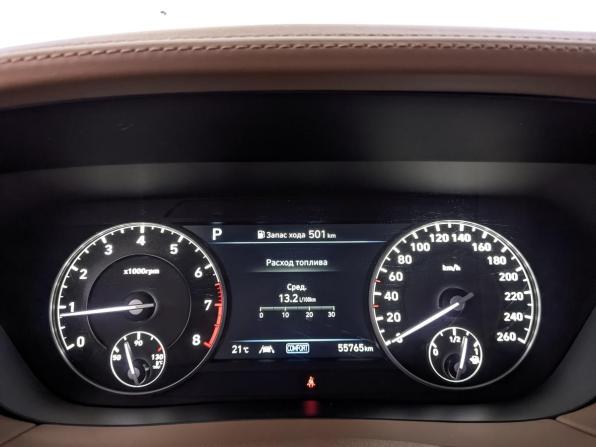 Genesis G90 I Рестайлинг с пробегом 2022 года, цена 5 990 000 рублей, 55762 км, седан, Автокод Объявления