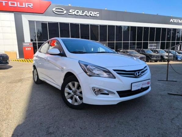 Hyundai Solaris I Рестайлинг с пробегом 2016 года, цена 646 880 рублей, 341000 км, седан, Автокод Объявления