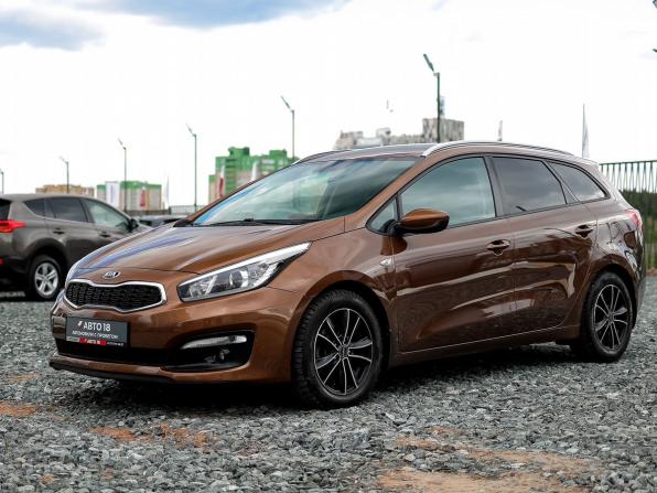 Kia Ceed II Рестайлинг с пробегом 2017 года, цена 1 289 000 рублей, 122300 км, универсал, Автокод Объявления