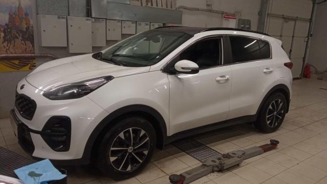 Kia Sportage IV Рестайлинг с пробегом 2021 года, цена 2 215 000 рублей, 163428 км, внедорожник, Автокод Объявления