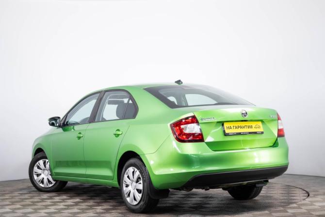 Skoda Rapid I Рестайлинг с пробегом 2018 года, цена 1 259 000 рублей, 120000 км, седан, Автокод Объявления