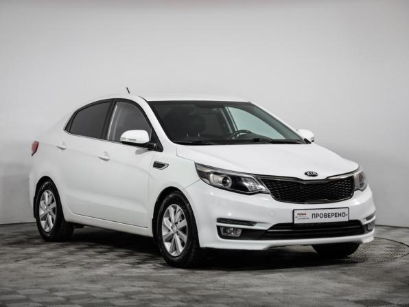 Kia Rio III Рестайлинг с пробегом 2016 года, цена 1 099 000 рублей, 91496 км, седан, Автокод Объявления