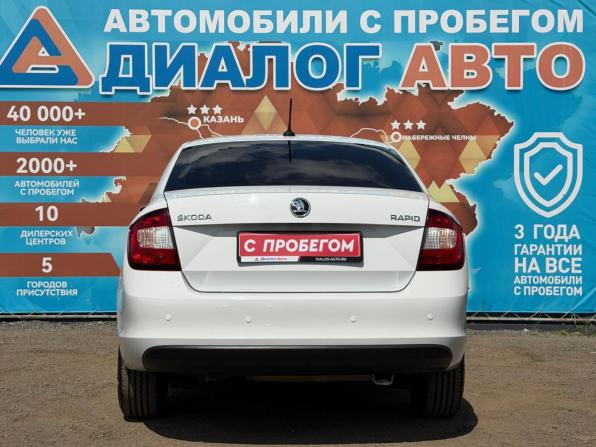 Skoda Rapid I Рестайлинг с пробегом 2019 года, цена 1 150 000 рублей, 125430 км, лифтбек, Автокод Объявления