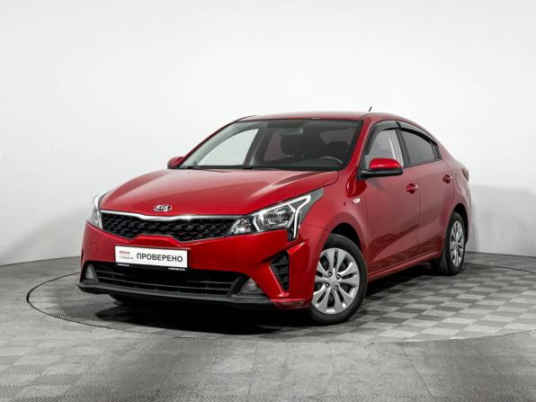 Kia Rio IV Рестайлинг с пробегом 2021 года, цена 1 390 000 рублей, 125074 км, седан, Автокод Объявления