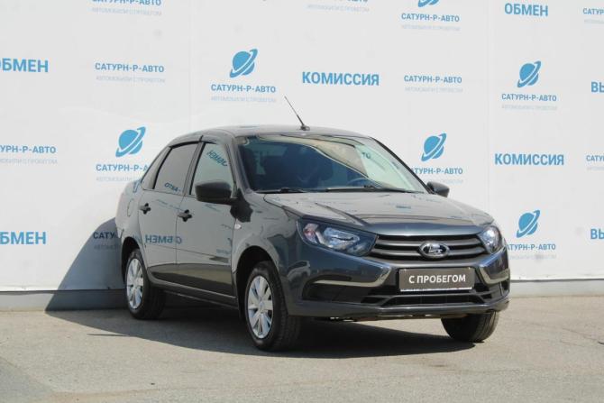 Lada (ВАЗ) Granta I Рестайлинг с пробегом 2021 года, цена 660 000 рублей, 55000 км, седан, Автокод Объявления