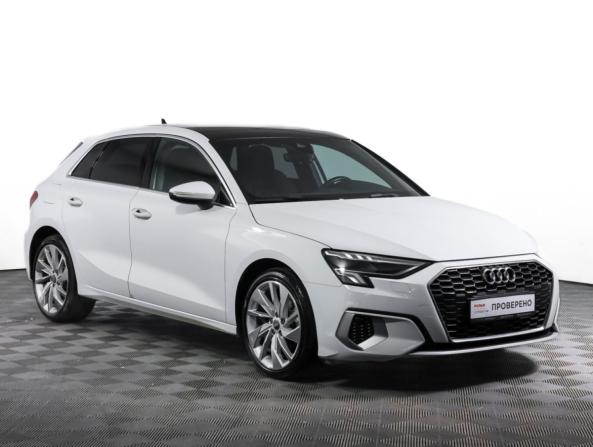 Audi A3 IV (8Y) с пробегом 2020 года, цена 3 099 000 рублей, 41003 км, хэтчбек, Автокод Объявления