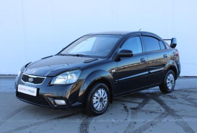 Kia Rio II Рестайлинг с пробегом 2010 года, цена 430 000 рублей, 213229 км, седан, Автокод Объявления