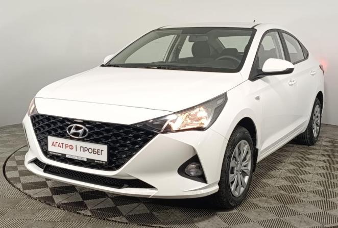 Hyundai Solaris II Рестайлинг с пробегом 2021 года, цена 1 650 000 рублей, 76776 км, седан, Автокод Объявления