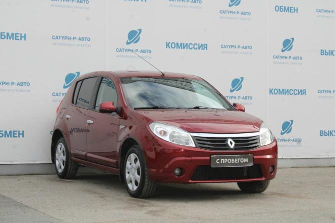 Renault Sandero I с пробегом 2012 года, цена 645 000 рублей, 99000 км, хэтчбек, Автокод Объявления