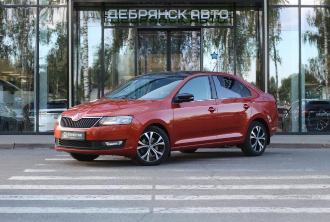 Skoda Rapid I Рестайлинг с пробегом 2018 года, цена 1 595 000 рублей, 93257 км, лифтбек, Автокод Объявления
