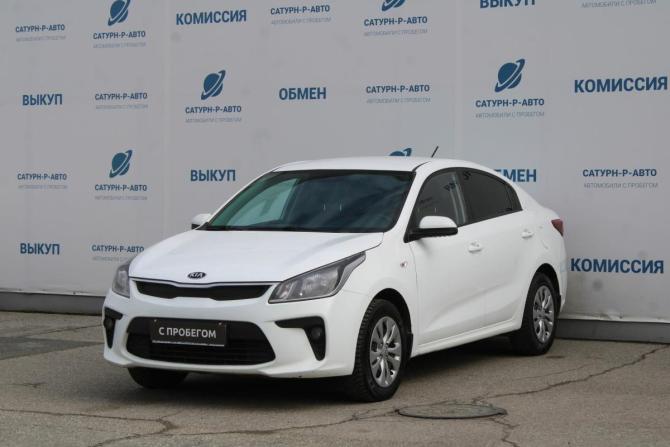 Kia Rio IV с пробегом 2018 года, цена 1 150 000 рублей, 126000 км, седан, Автокод Объявления