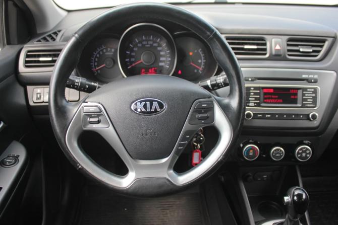 Kia Rio III Рестайлинг с пробегом 2015 года, цена 1 150 000 рублей, 124233 км, седан, Автокод Объявления