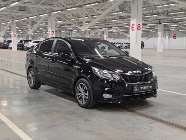 Kia Rio III Рестайлинг с пробегом 2016 года, цена 1 140 000 рублей, 46271 км, седан, Автокод Объявления