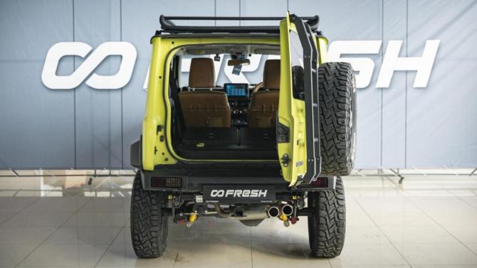 Suzuki Jimny IV с пробегом 2020 года, цена 2 349 000 рублей, 7709 км, внедорожник, Автокод Объявления