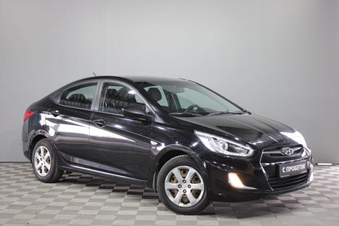 Hyundai Solaris I с пробегом 2014 года, цена 849 000 рублей, 96376 км, седан, Автокод Объявления