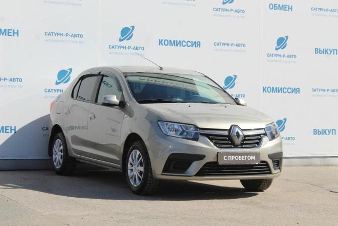 Renault Logan II Рестайлинг с пробегом 2021 года, цена 979 000 рублей, 42000 км, седан, Автокод Объявления