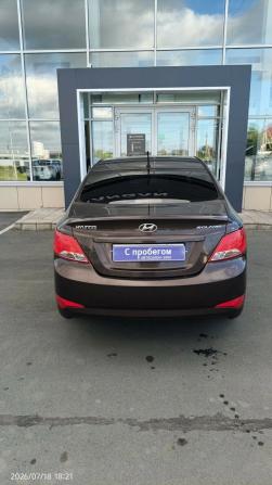 Hyundai Solaris I Рестайлинг с пробегом 2015 года, цена 950 000 рублей, 108000 км, седан, Автокод Объявления