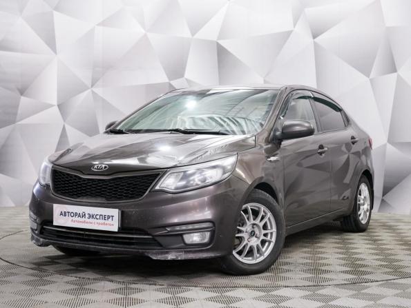 Kia Rio III Рестайлинг с пробегом 2016 года, цена 797 000 рублей, 215632 км, седан, Автокод Объявления