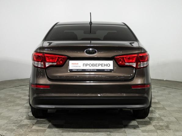 Kia Rio III Рестайлинг с пробегом 2015 года, цена 899 585 рублей, 159276 км, седан, Автокод Объявления