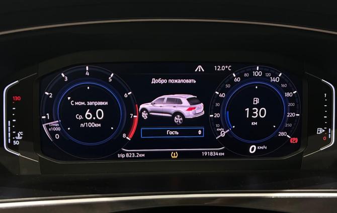Volkswagen Tiguan II с пробегом 2019 года, цена 1 749 000 рублей, 191834 км, внедорожник, Автокод Объявления